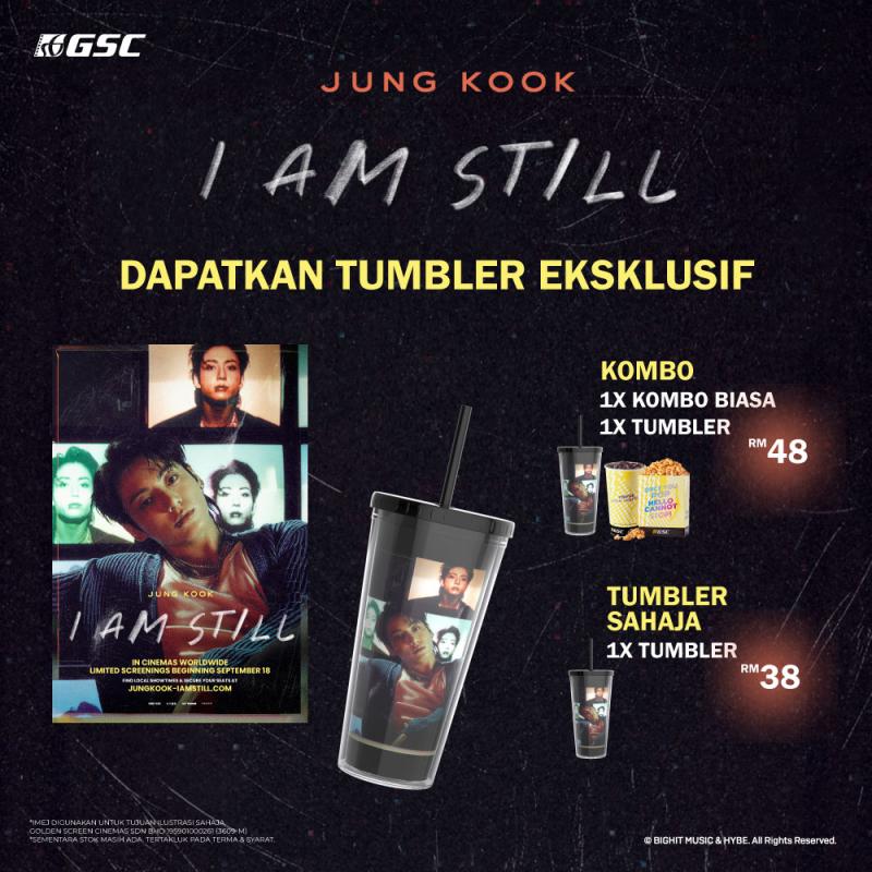 BTS JUNG KOOK I AM STILL Tumbler Combo 