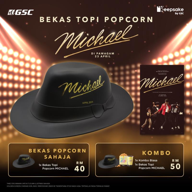 GSC Exclusive Michael Hat Popcorn Bucket