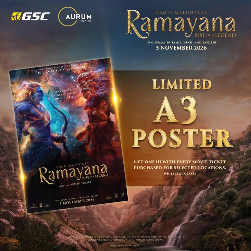 Ramayana Rise of a Legend – A3 Poster Redemption