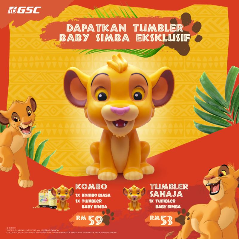 Get this GSC Baby Simba Tumbler Now