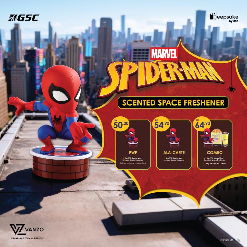 GSC Exclusive Vanzo Spiderman Car Freshener