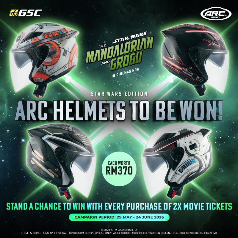 The Mandalorian & Grogu: GSC x ARC Helmet Watch & Win Contest