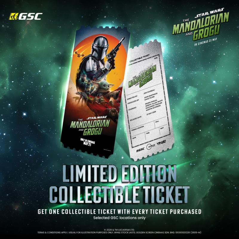 THE MANDOLORIAN & GROGU COLLECTIBLE TICKET GIVEAWAY! 