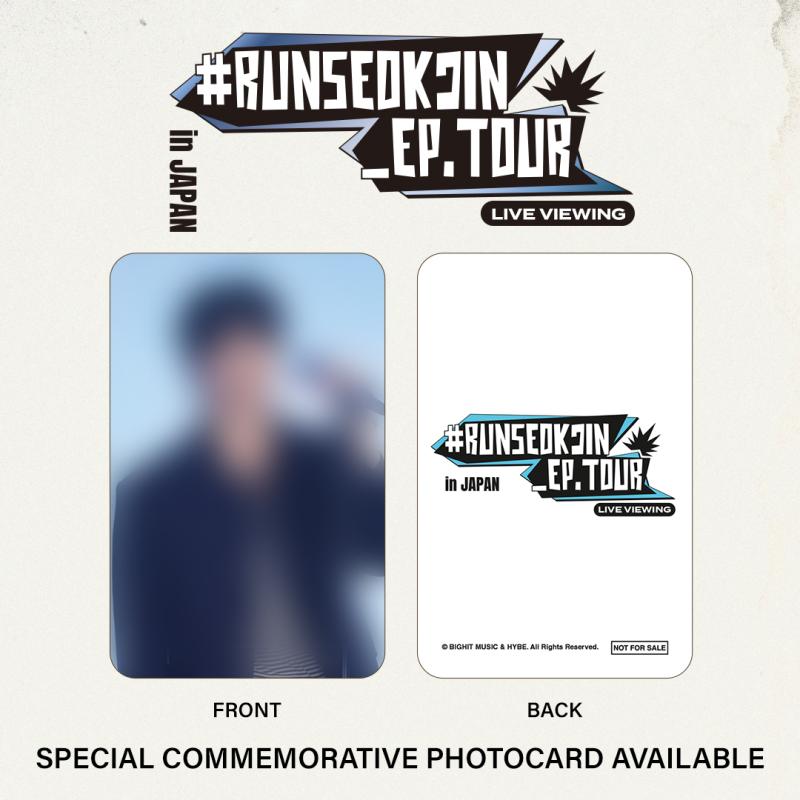 Jin live concert BO promo