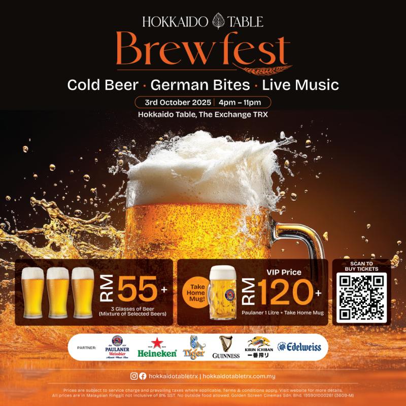 Brewfest Hokkaido table 2025