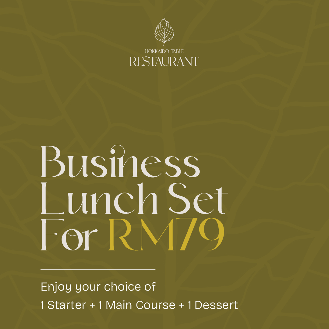 Hokkaido Table Business Lunch Set for RM79 