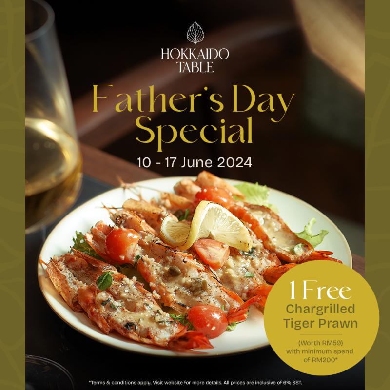 Hokkaido Table Limited-Time Father’s Day Promotion
