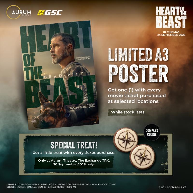 Heart of the Beast – A3 Poster Redemption