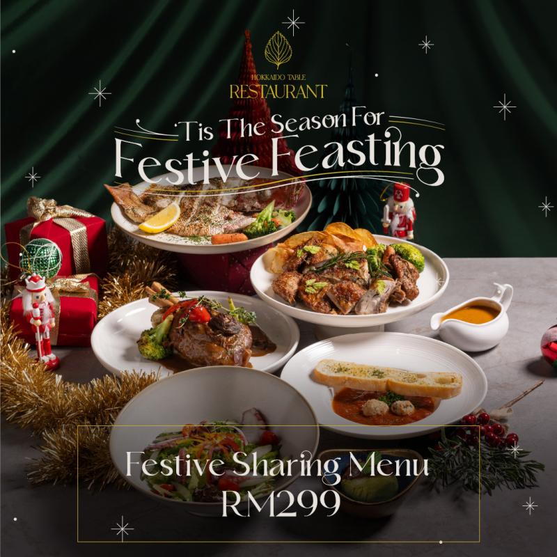 Hokkaido Table Festive Sharing Menu