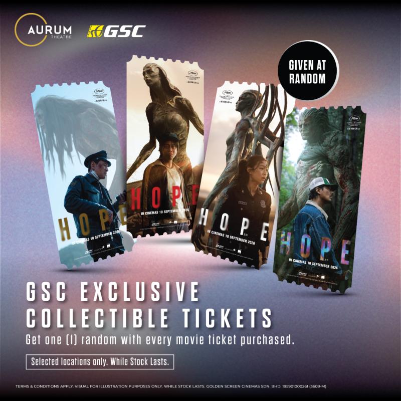HOPE – Collectible Ticket Redemption