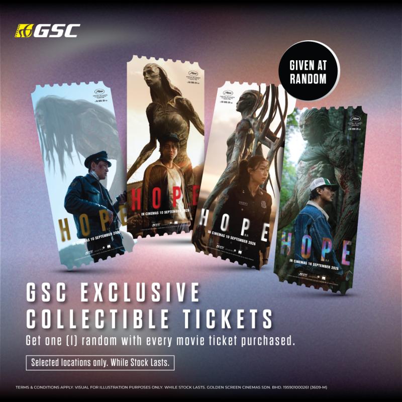 HOPE – Collectible Ticket Redemption