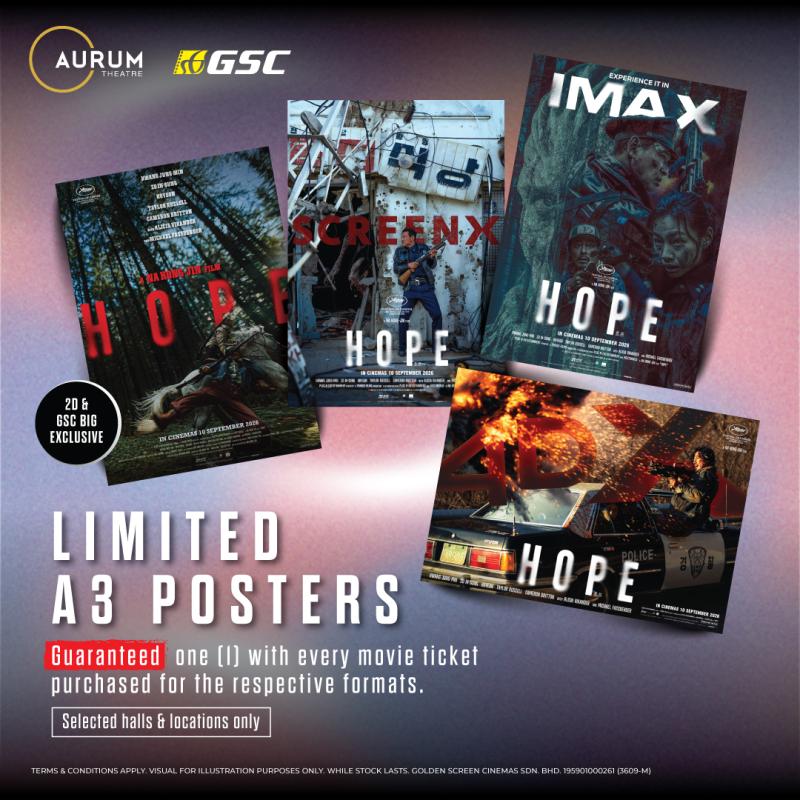 HOPE – A3 Poster Redemption