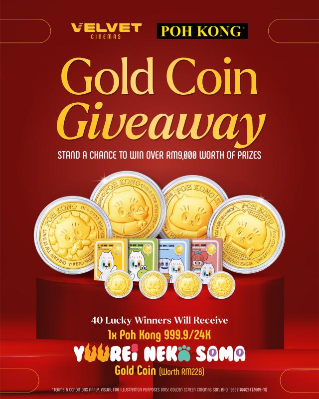 Velvet x Poh Kong Gold Coin Giveaway