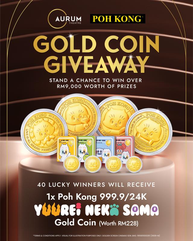 Aurum x Poh Kong Gold Coin Giveaway