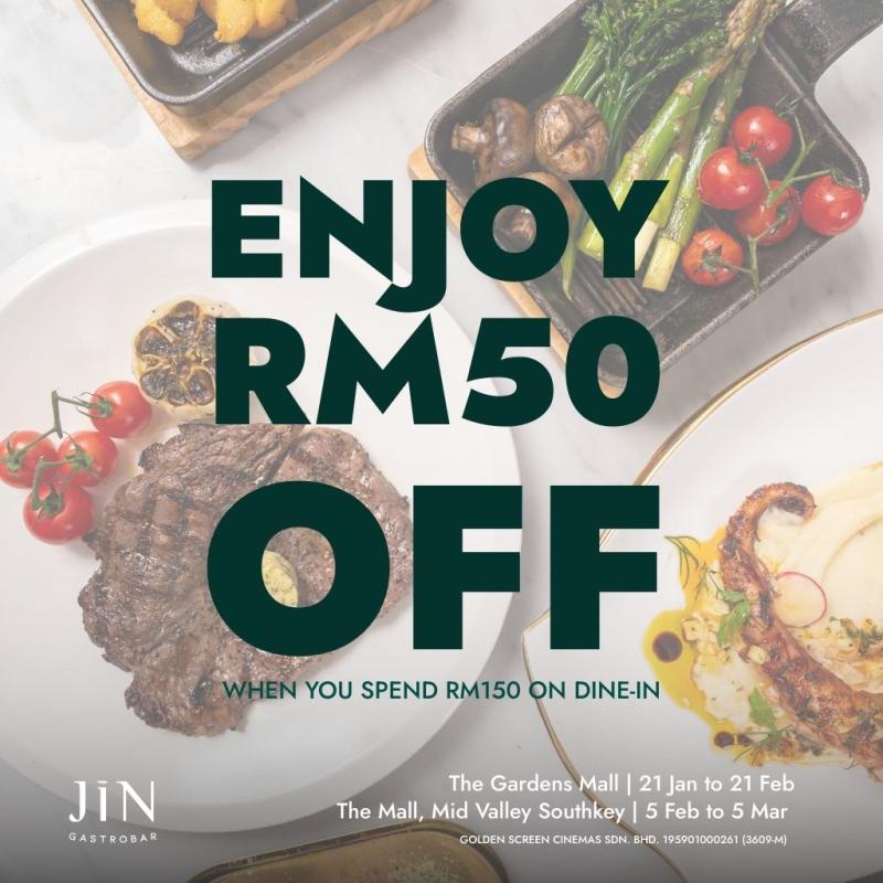 RM50 OFF