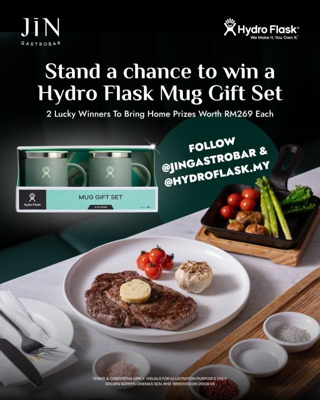 JIN Gastrobar: Hydro Flask Mug Gift Set Giveaway