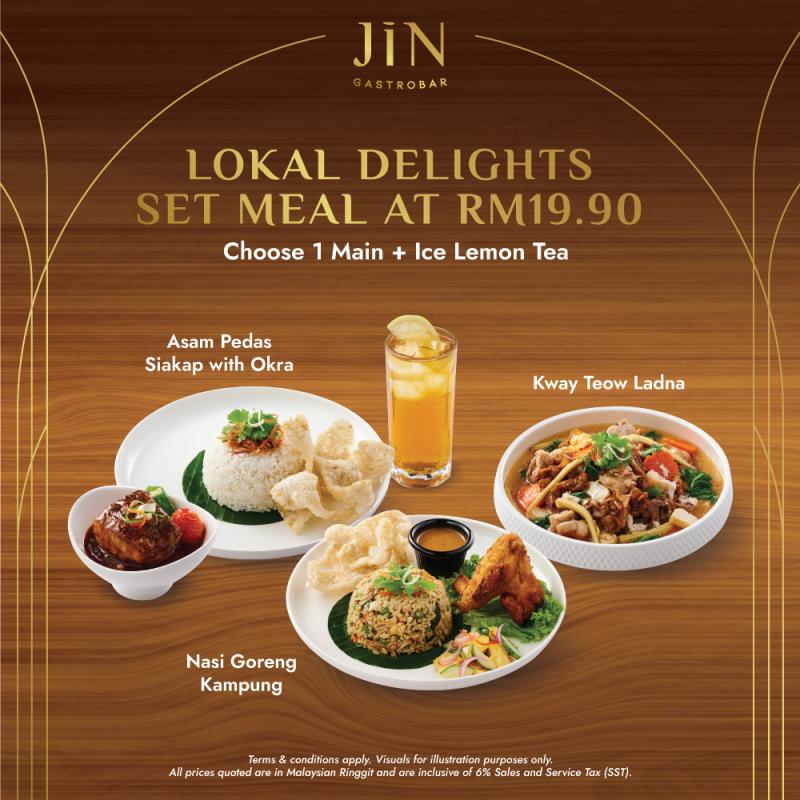 JIN Gastrobar Lokal Delights Set Meal at RM19.90