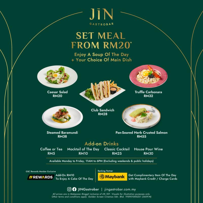 MVG JIN set meal