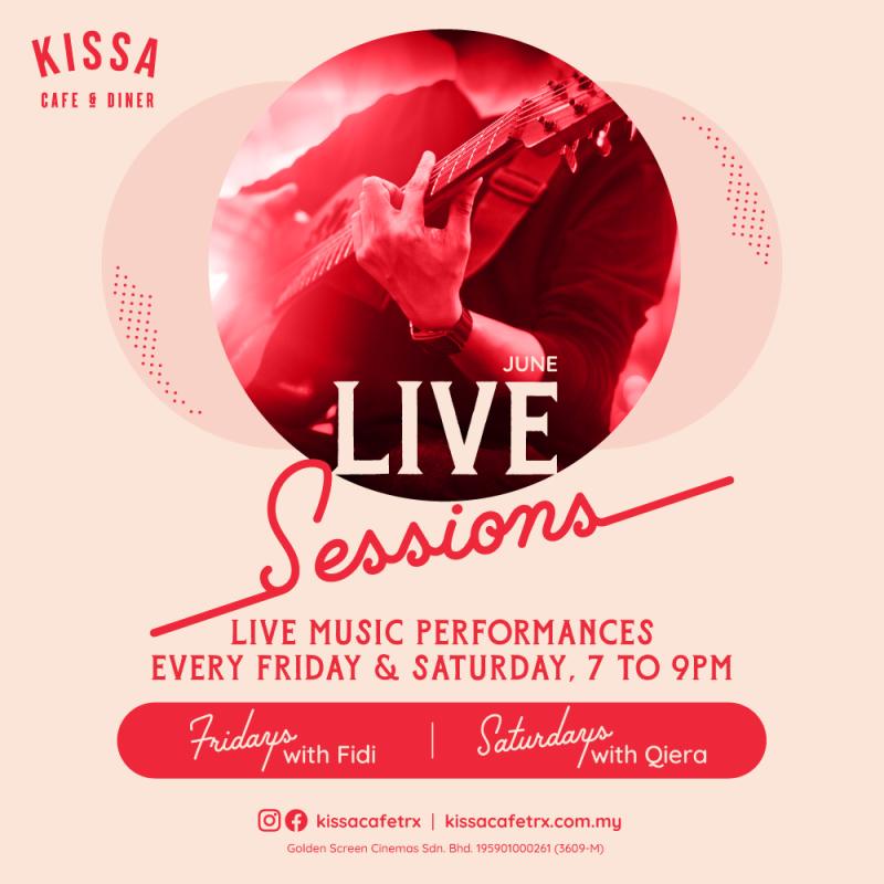 Kissa Cafe & Diner Live Sessions 2025 June Lineup