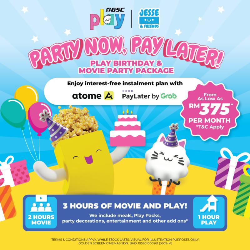 Party Now, Pay Later with Jesse & Friends!