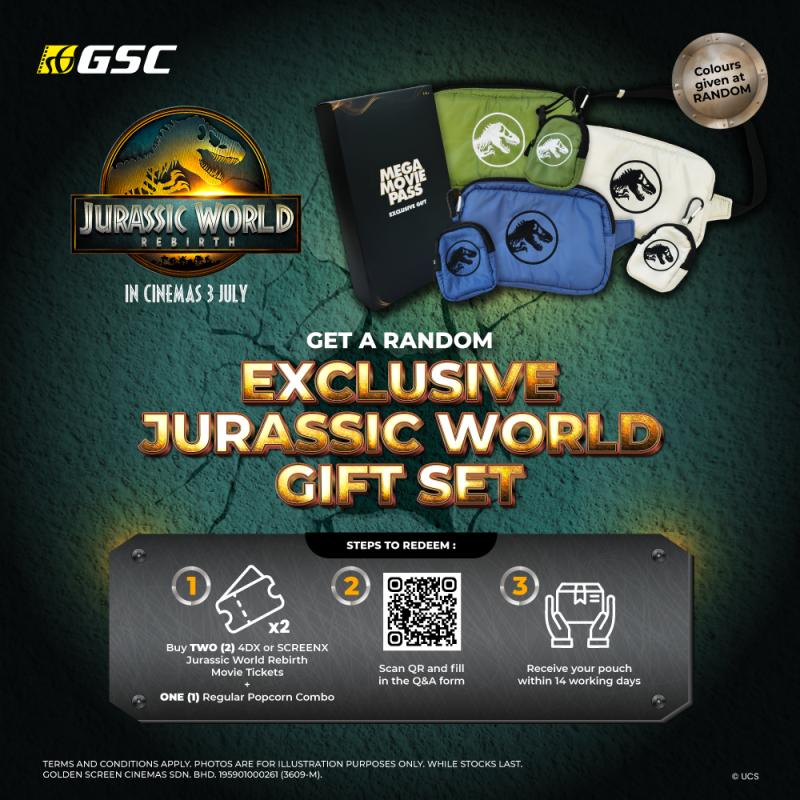 GSC Jurassic World Rebirth Promo