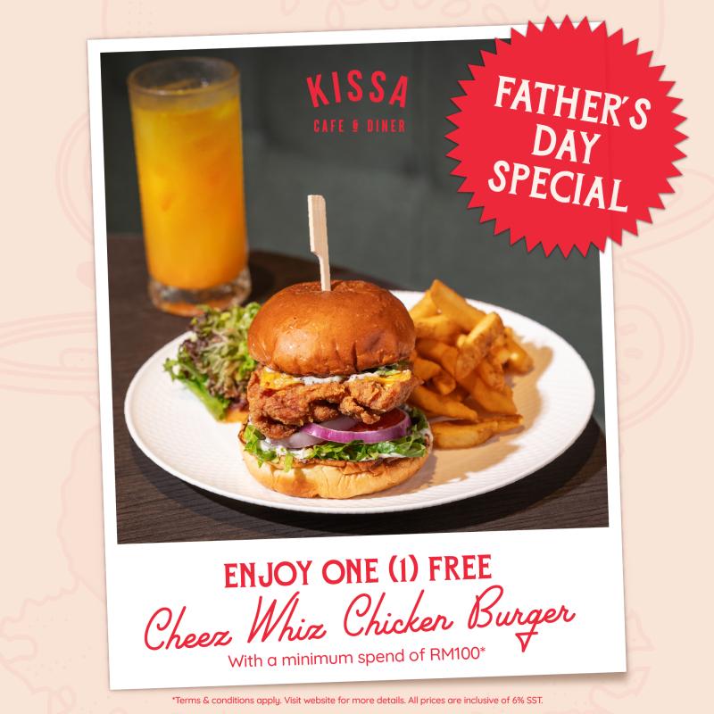 Kissa Cafe & Diner Limited-Time Father’s Day Promotion