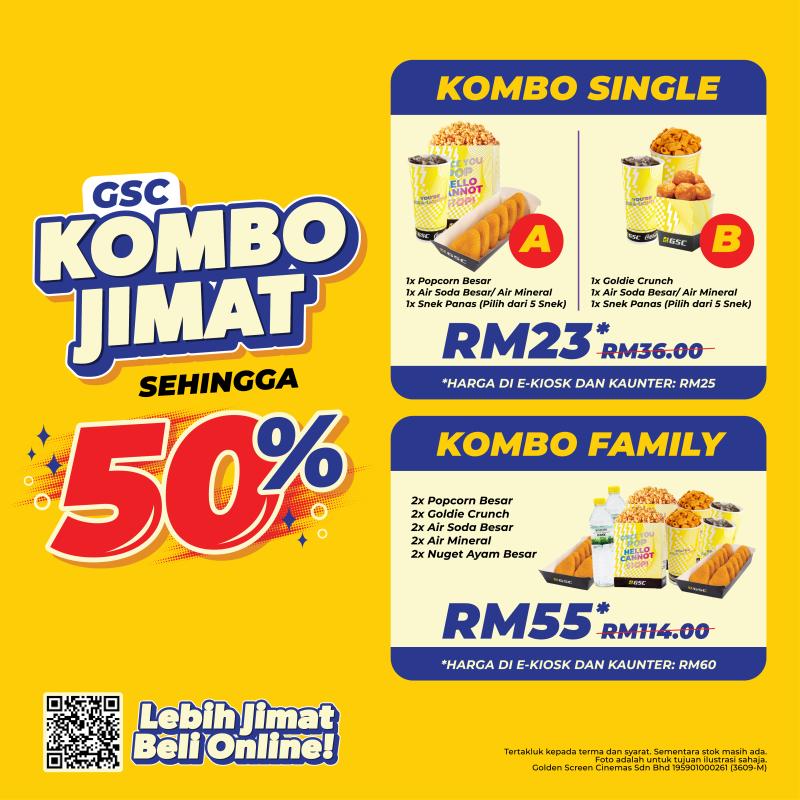 Kombo Jimat Sehingga 50%