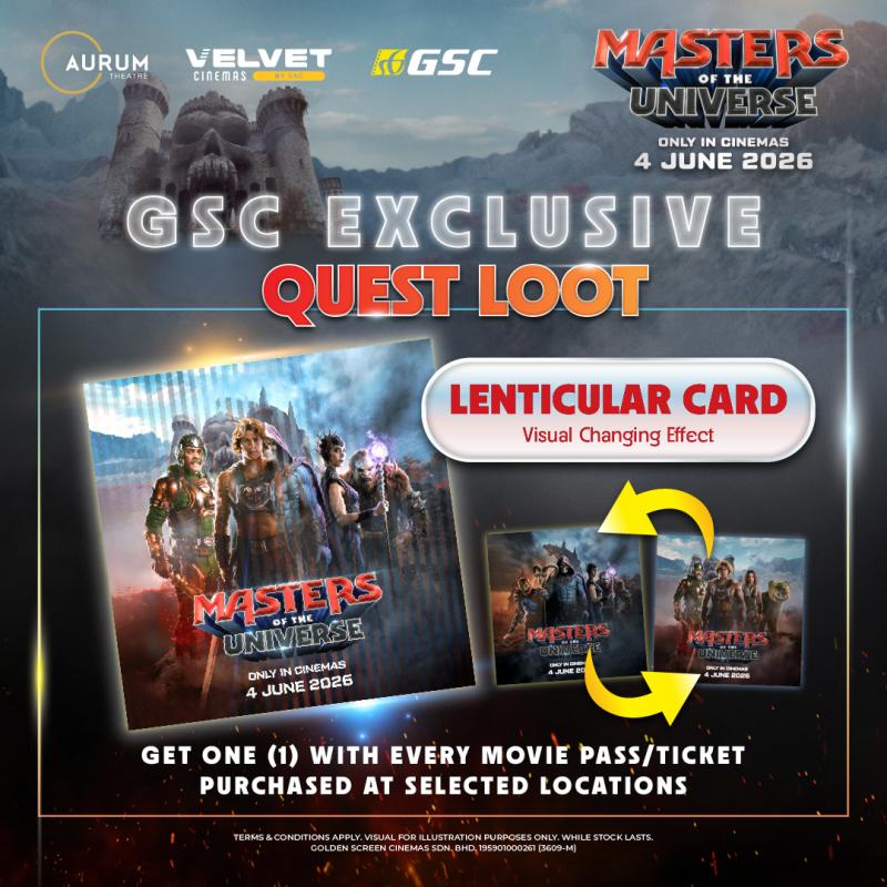 GSC Exclusive Masters of the Universe Lenticular Card Giveaway!
