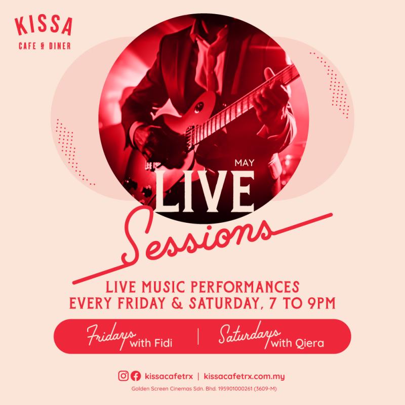 Kissa Cafe & Diner Live Sessions 2025 May Lineup