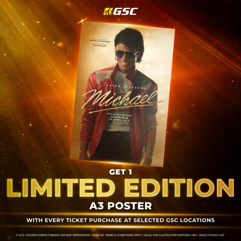 Michael: BO Promo – A3 Poster Redemption