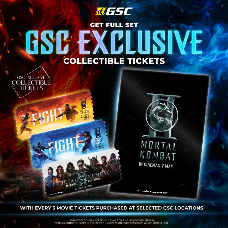 Mortal Kombat II: BO Promo – Full Set Collectible Ticket Redemption