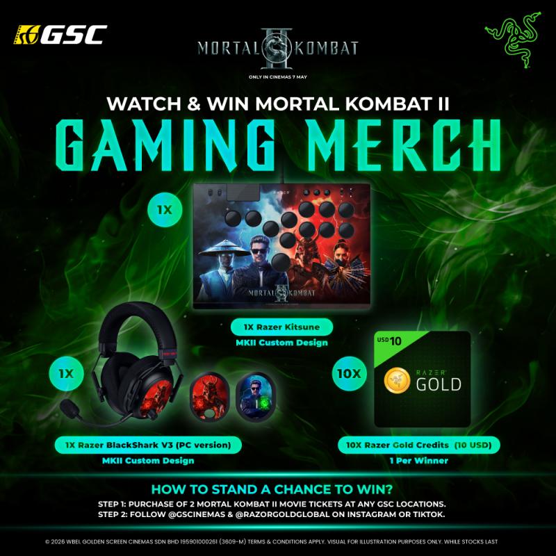 MORTAL KOMBAT II X RAZER WATCH & WIN CONTEST