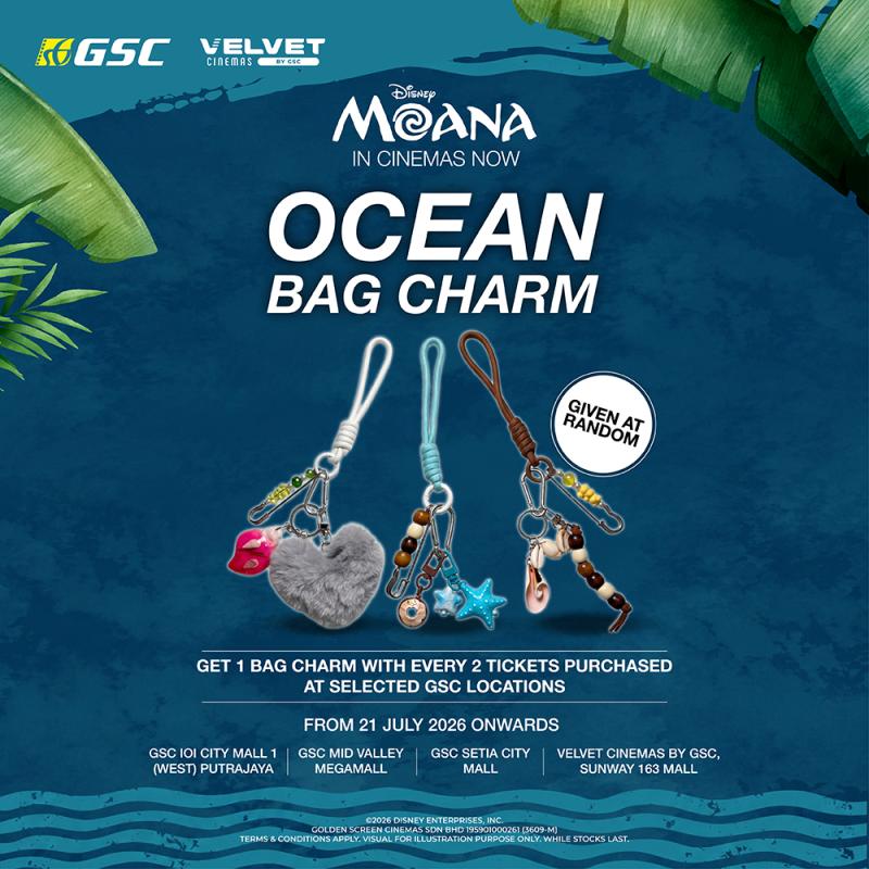 MOANA – Bag Charm Redemption