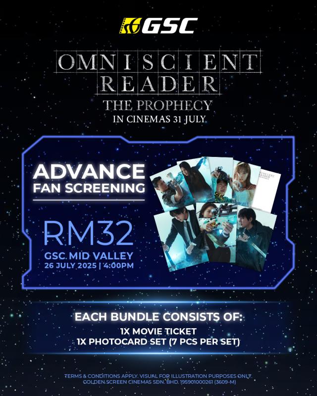 Omniscient Reader: The Prophecy Advance Fan Screening BO Promo Photocards Redemption