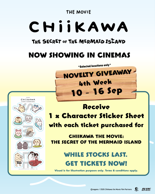 Chiikawa the Movie – Week 4 Sticker Sheet Redemption