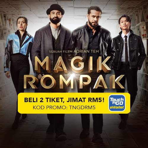 GSC Magik Rompak x TNG eWallet Promo – RM5 off with a minimum purchase of 2 Movie Tickets