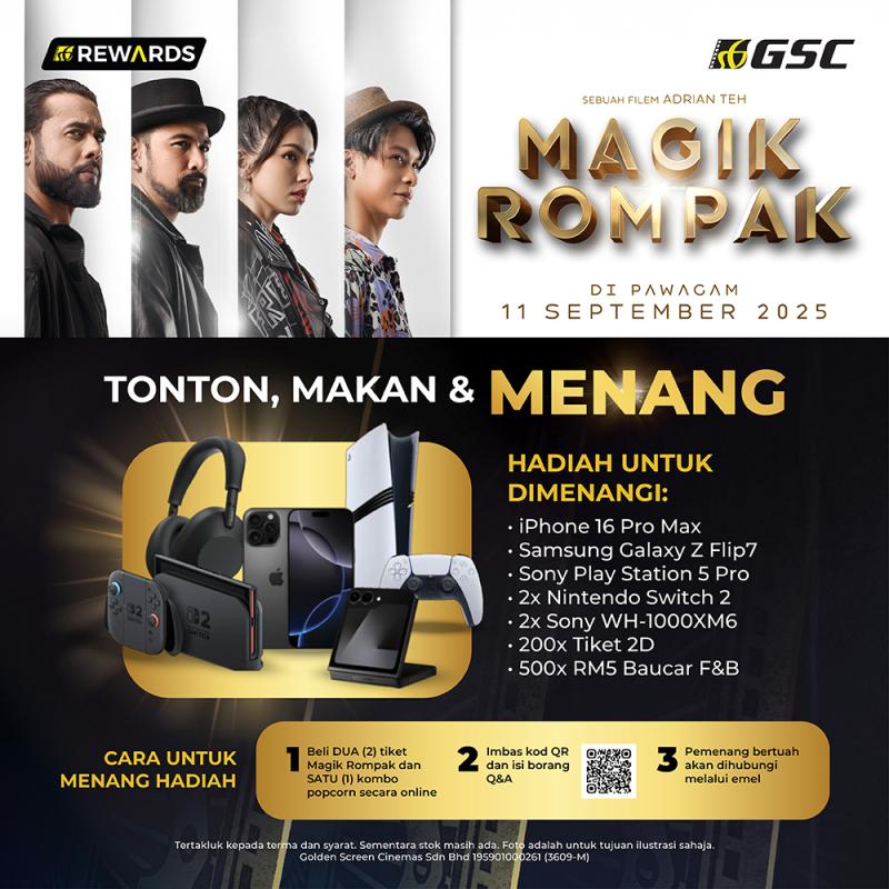 Magik Rompak – Tonton, Makan & Menang