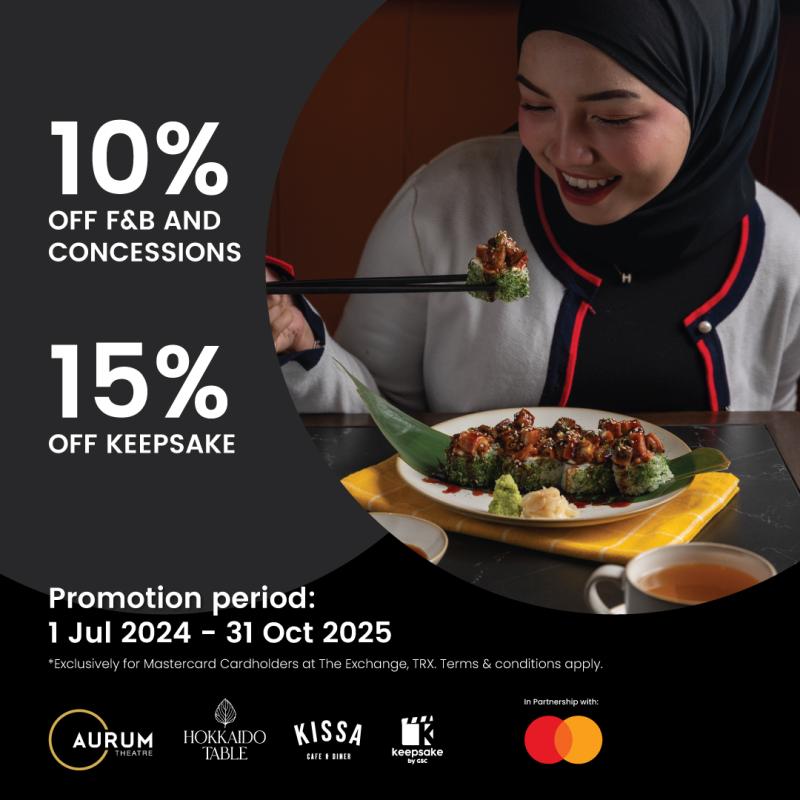 Exclusive Offer for Mastercard Credit, Debit and Prepaid Card Cardholders 