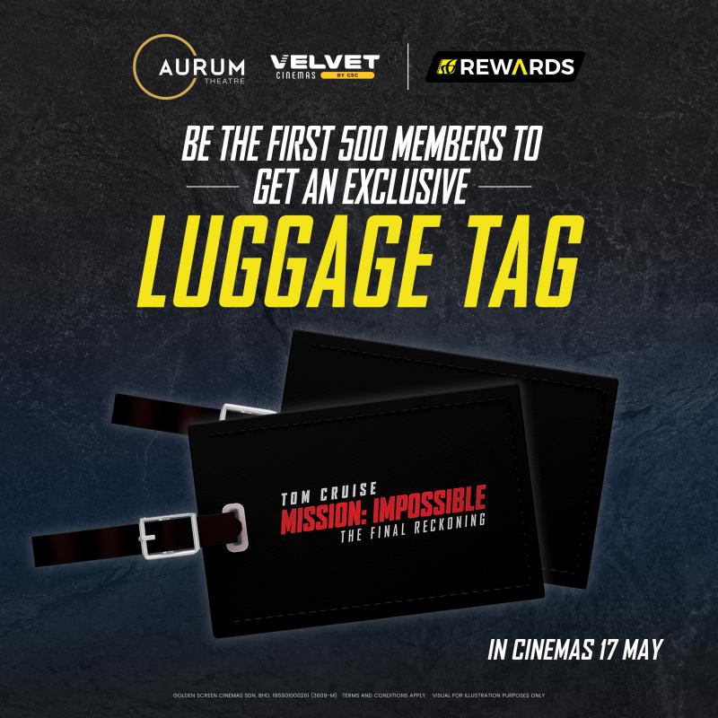 Mission: Impossible – The Final Reckoning Luggage Tag Giveaway
