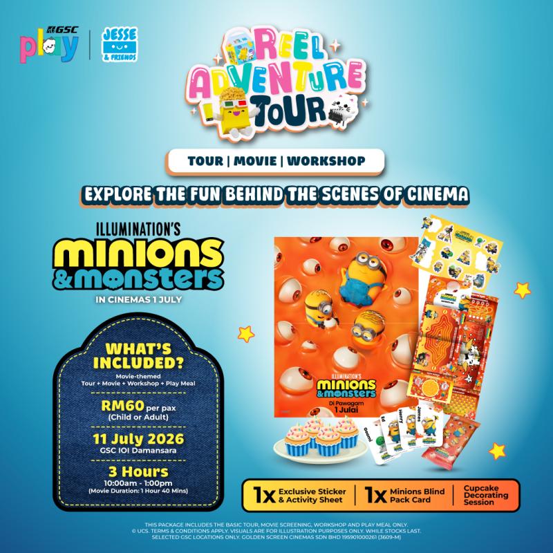 GSC Play Reel Adventure Tour Special Minions & Monsters