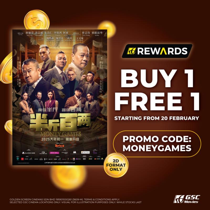 MONEY GAMES: Buy 1 Free 1 Promotion