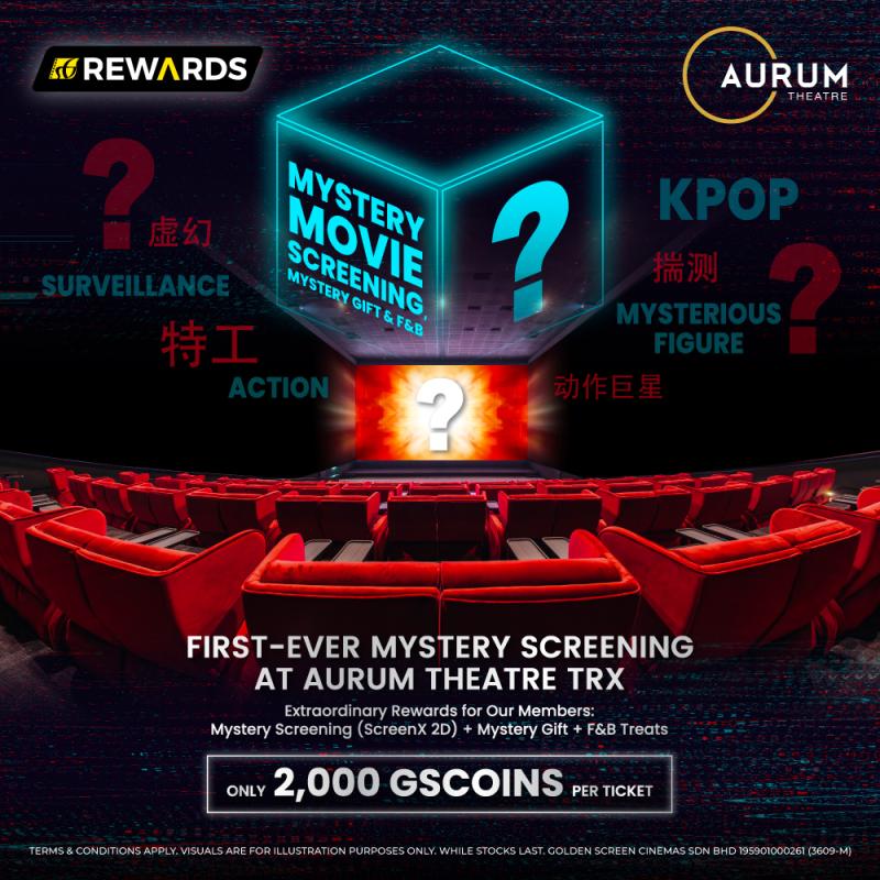 First Mystery Screening in Aurum Theatre The Exchange TRX
