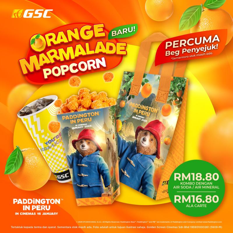 Orange Marmalade Popcorn