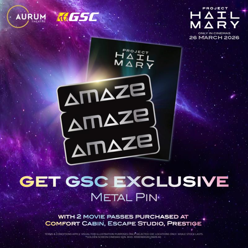 Project Hail Mary: Luxe Promo – Metal Pin Redemption