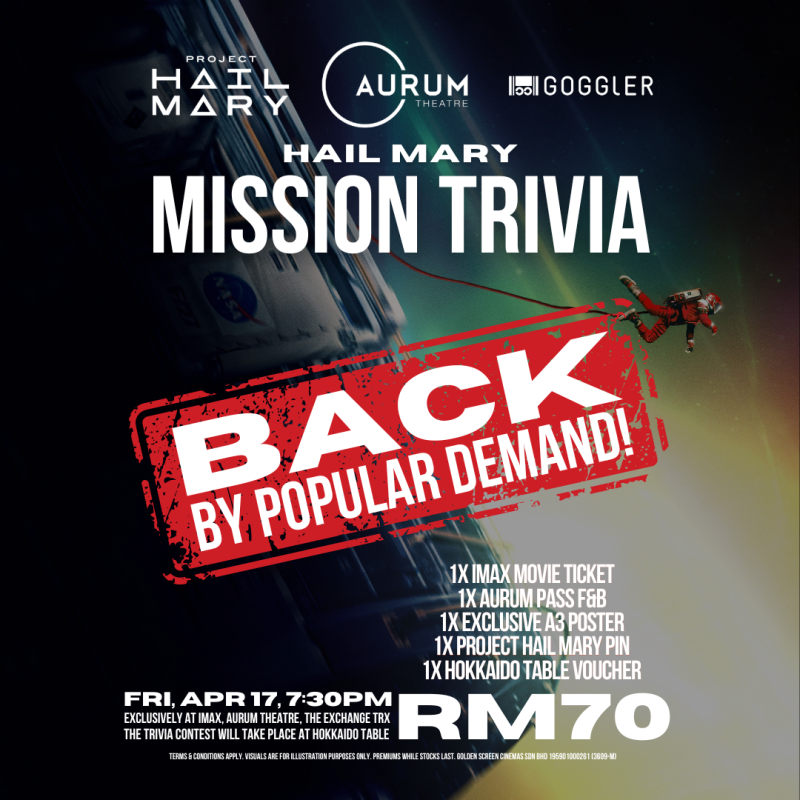 Project Hail Mary Mission Trivia Special Screening 