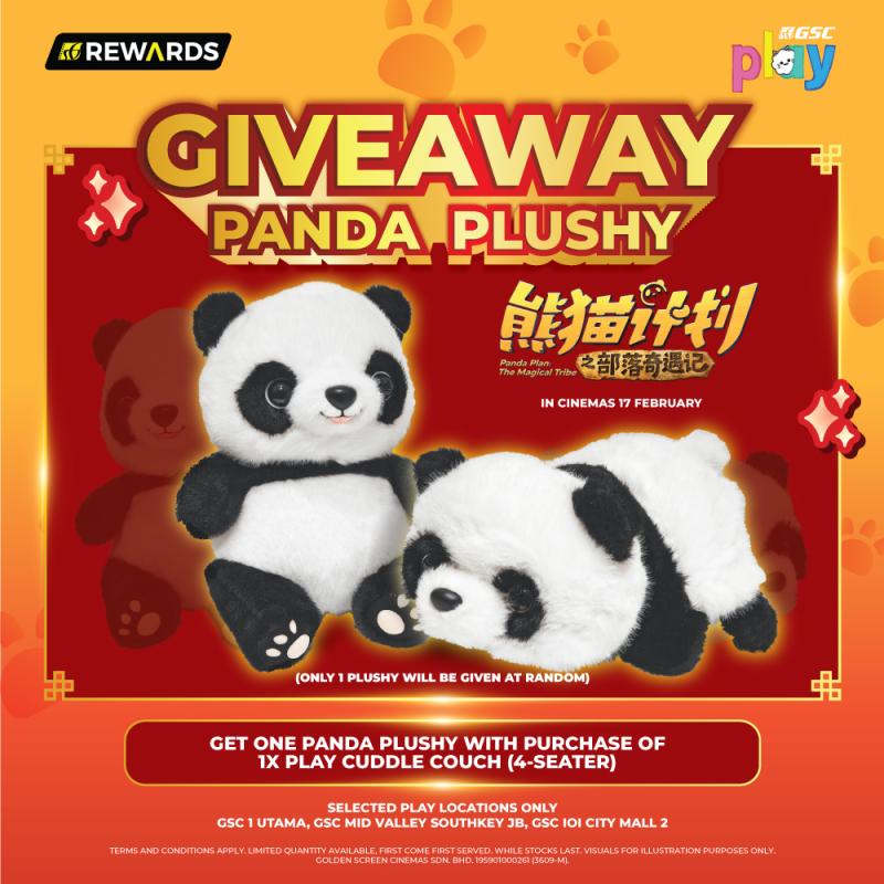 Panda Plan: Panda Plushy Giveaway