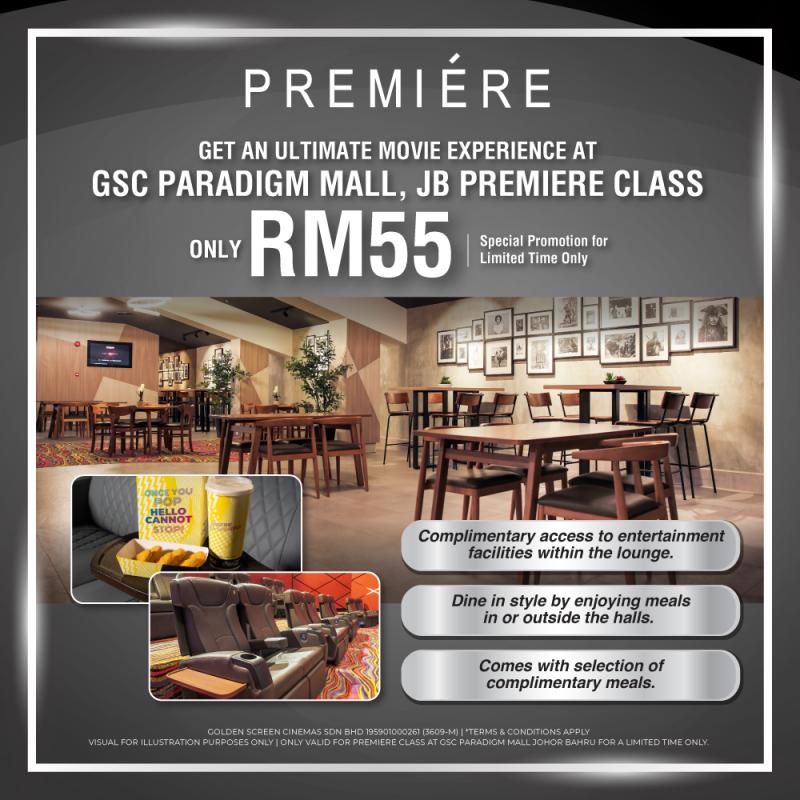 Get an Ultimate Movie Experience at Premiere Class 