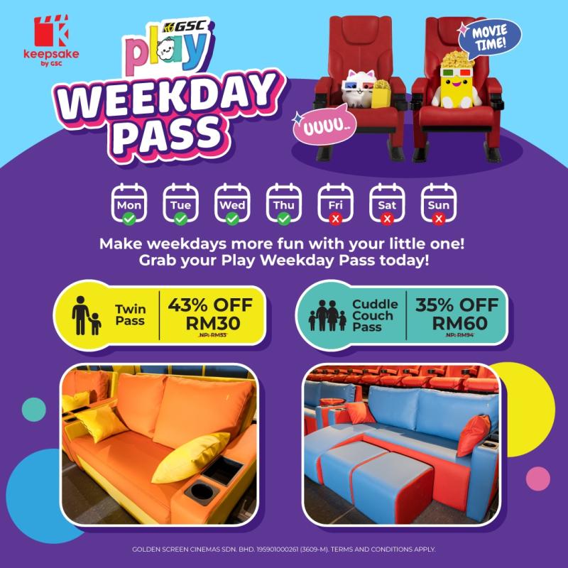 GSC Play Weekday Pass