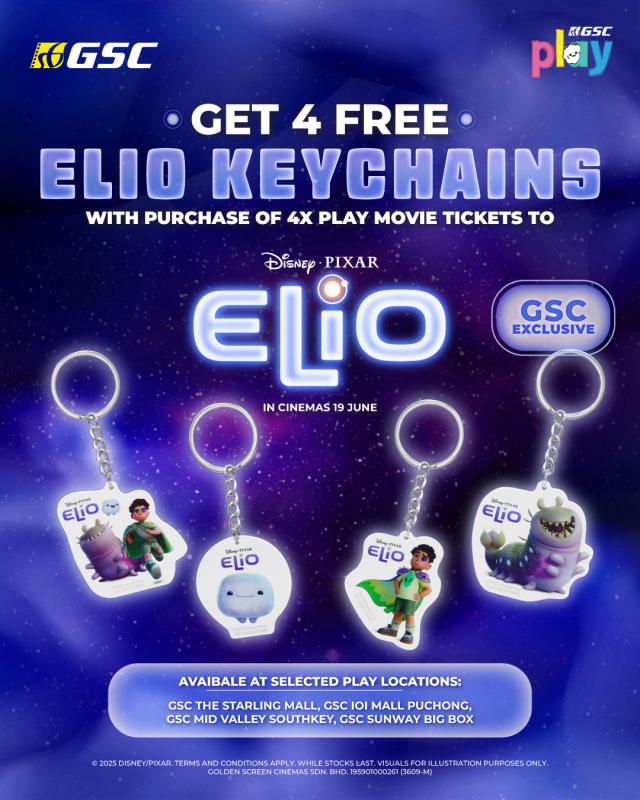 Elio Play BO promo keychain redemption