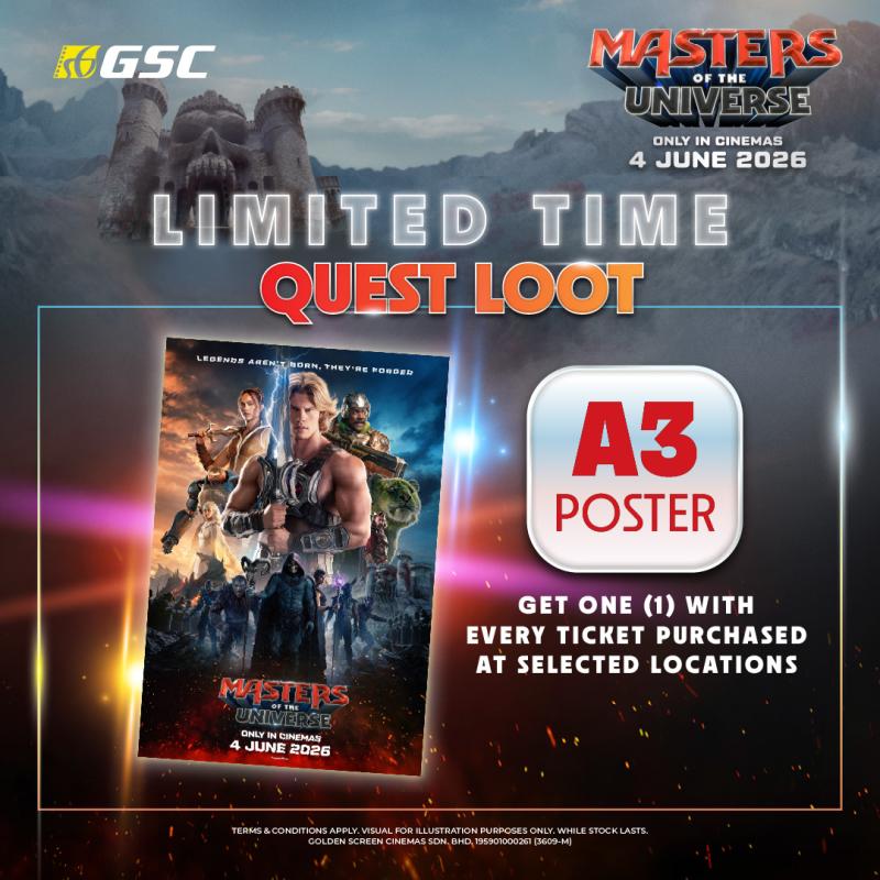 Limited Masters of the Universe A3 Poster Giveaway!